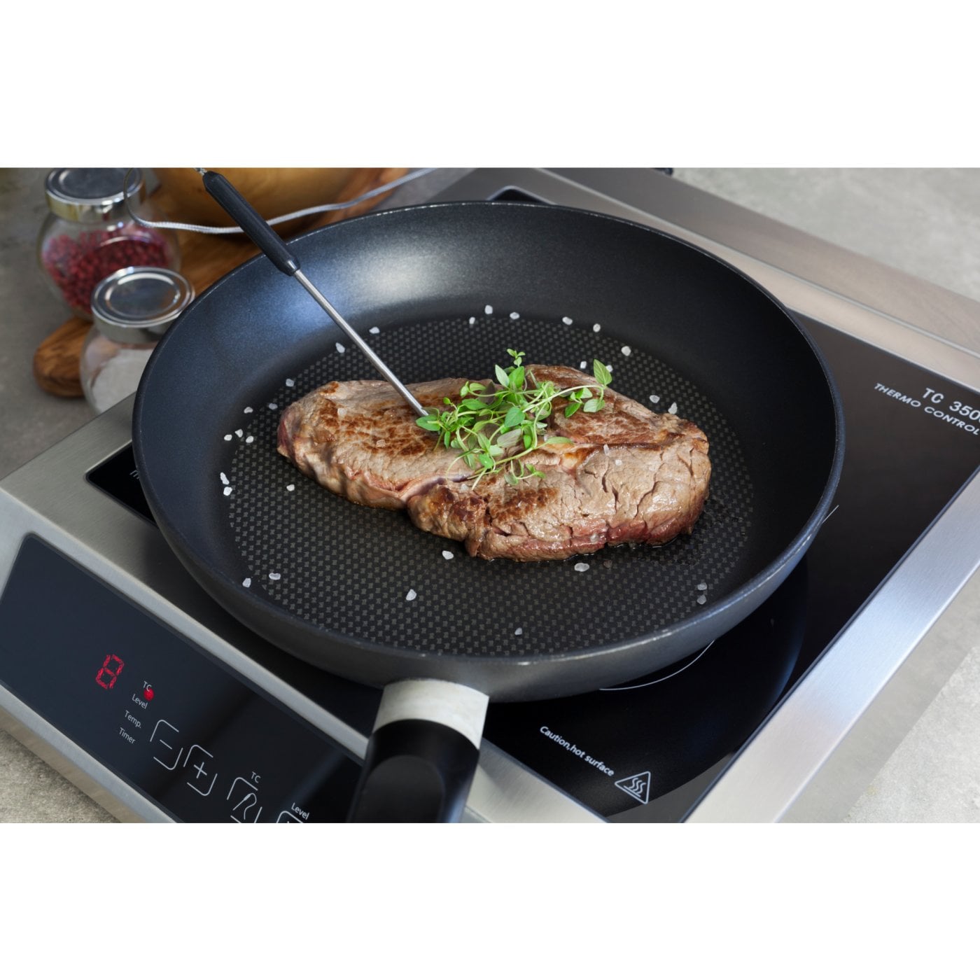 Caso Induktion Thermo Control 3500, Sensor Touch/m. t